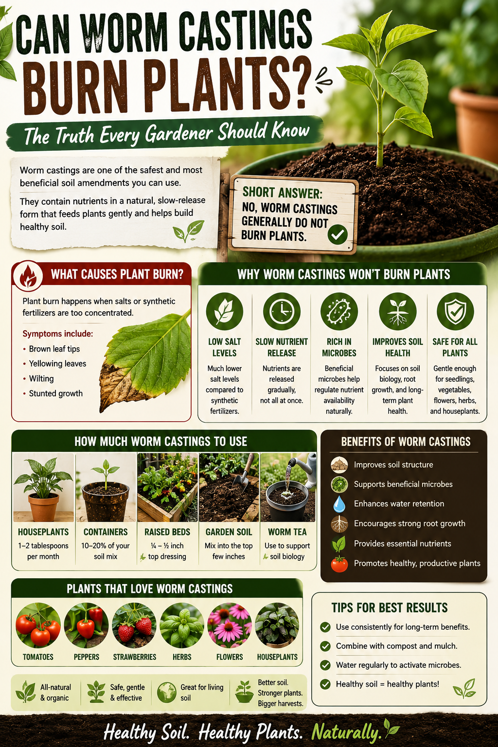 Can Worm Castings Burn Plants? The Truth Every Gardener Should Know