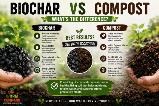 Biochar vs Compost: What's the Difference (And Which Is Better for Your Garden)?