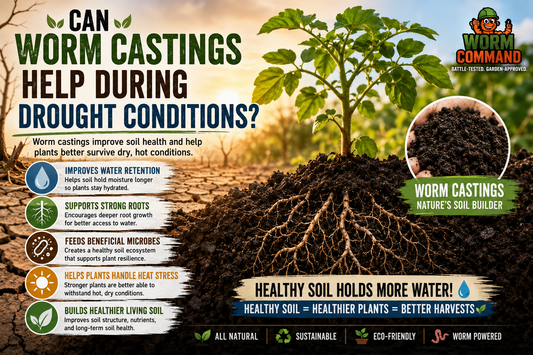 Can Worm Castings Help During Drought Conditions?