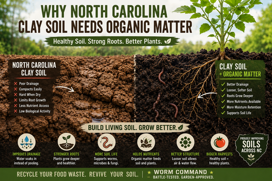 Why North Carolina Clay Soil Needs Organic Matter