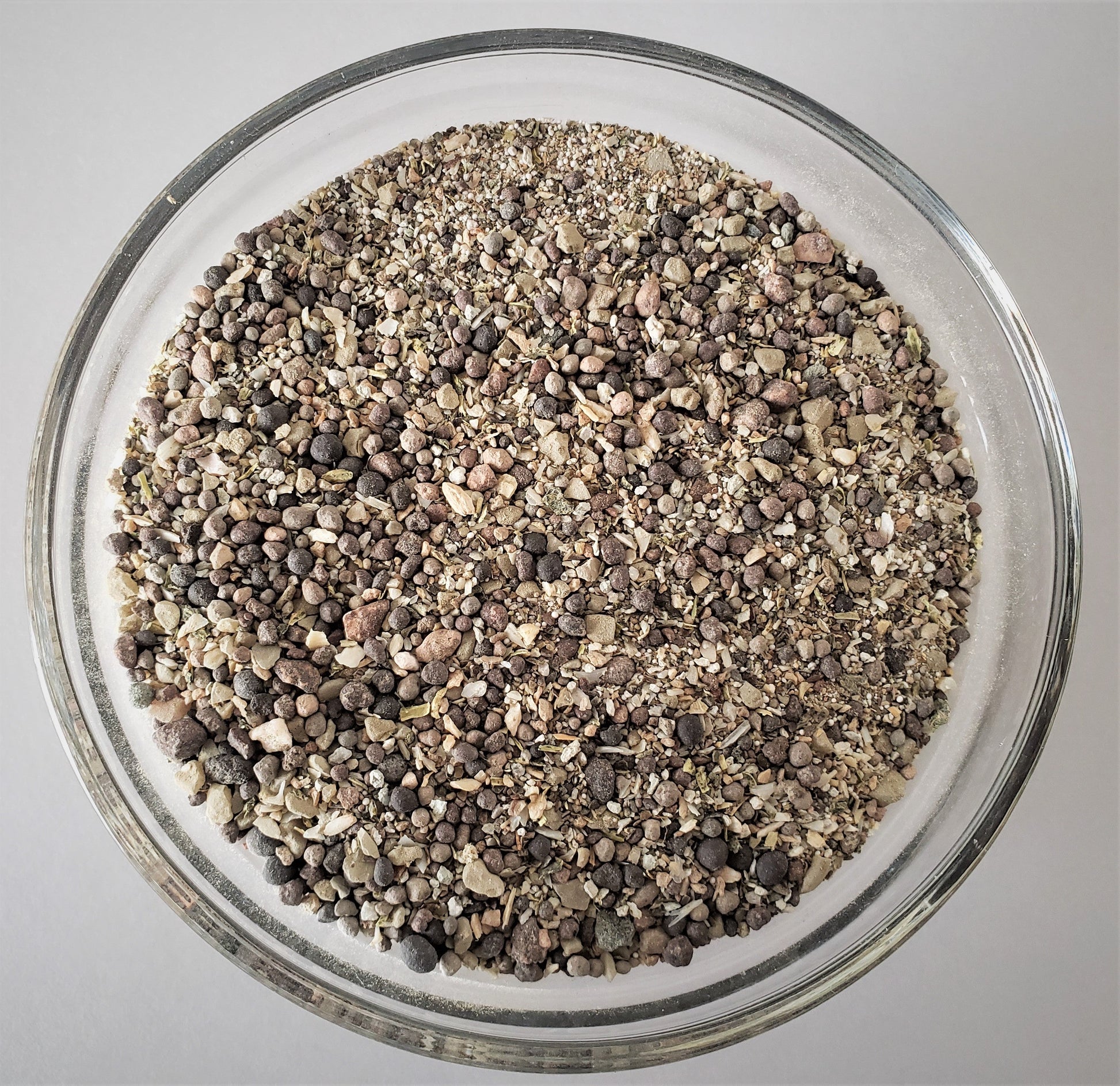 Worm Command Premium Organic Soil Re-Amend Kit made with fish meal, kelp meal, crab meal, fish bone meal, gypsum, K-Mag, alfalfa meal, and aragonite for restoring living soil in raised beds and container gardens.
