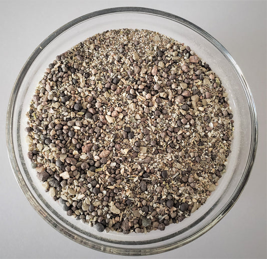 Worm Command Premium Organic Soil Re-Amend Kit made with fish meal, kelp meal, crab meal, fish bone meal, gypsum, K-Mag, alfalfa meal, and aragonite for restoring living soil in raised beds and container gardens.